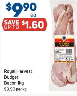 Foodland Royal Harvest Budget Bacon offer