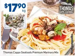 Foodland Thomas Cappo Seafoods Premium Marinara Mix offer