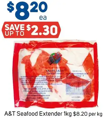 Foodland A&T Seafood Extender offer
