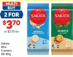 Foodland Sakata Rice Crackers offer
