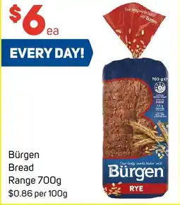 Foodland Bürgen Bread Range offer