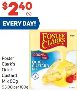 Foodland Foster Clark's Quick Custard Mix offer