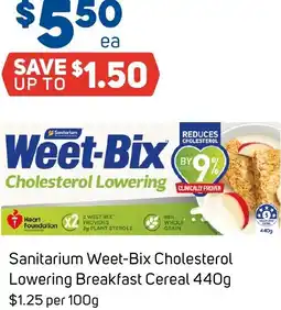 Foodland Sanitarium Weet-Bix Cholesterol Lowering Breakfast Cereal offer