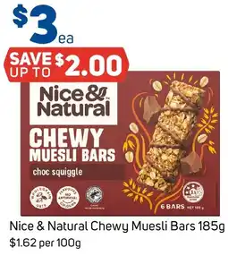 Foodland Nice & Natural Chewy Muesli Bars offer