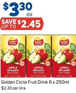 Foodland Golden Circle Fruit Drink offer