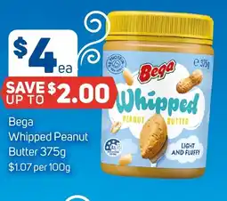 Foodland Bega Whipped Peanut Butter offer
