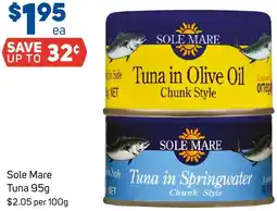 Foodland Sole Mare Tuna offer