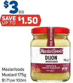 Foodland Masterfoods Mustard offer