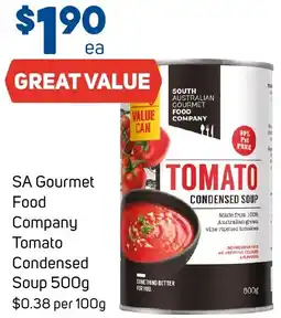 Foodland SA Gourmet Food Company Tomato Condensed Soup offer