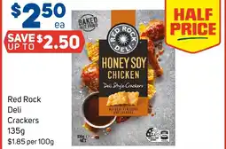 Foodland Red Rock Deli Crackers offer