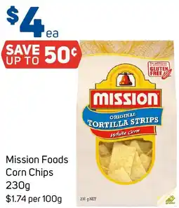 Foodland Mission Foods Corn Chips offer