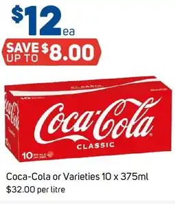 Foodland Coca-Cola or Varieties offer