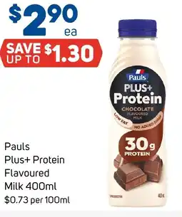 Foodland Pauls Plus+ Protein Flavoured Milk offer