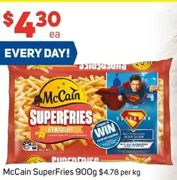 Foodland McCain SuperFries offer