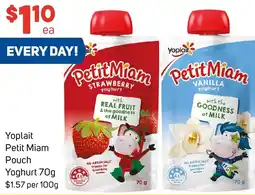 Foodland Yoplait Petit Miam Pouch Yoghurt offer