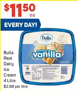 Foodland Bulla Real Dairy Ice Cream offer