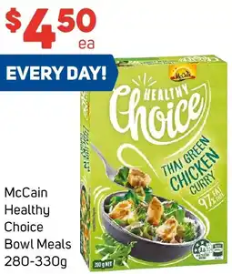 Foodland McCain Healthy Choice Bowl Meals offer