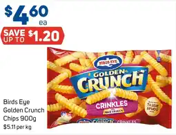 Foodland Birds Eye Golden Crunch Chips offer