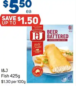 Foodland I&J Fish offer