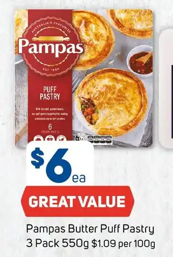 Foodland Pampas Butter Puff Pastry offer