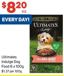 Foodland Ultimates Indulge Dog Food offer