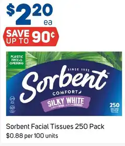 Foodland Sorbent Facial Tissues offer