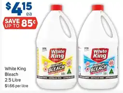 Foodland White King Bleach offer