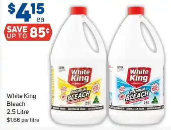 Foodland White King Bleach offer