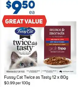 Foodland Fussy Cat Twice as Tasty offer