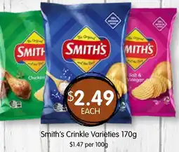 Spudshed Smith's Crinkle Varieties offer