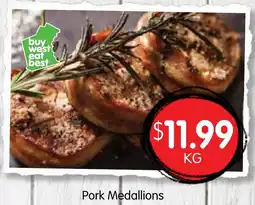 Spudshed Pork Medallions offer
