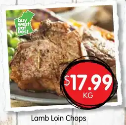 Spudshed Lamb Loin Chops offer
