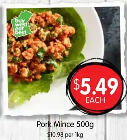 Spudshed Pork Mince offer