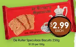 Spudshed De Ruiter Speculaas Biscuits offer