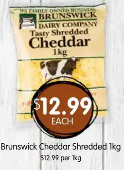 Spudshed Brunswick Cheddar Shredded offer