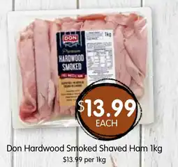 Spudshed Don Hardwood Smoked Shaved Ham offer