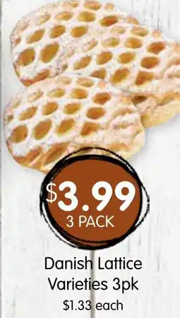 Spudshed Danish Lattice Varieties offer