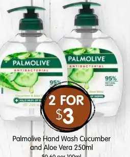 Spudshed Palmolive Hand Wash Cucumber and Aloe Vera offer