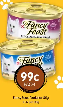 Spudshed Fancy Feast Varieties offer