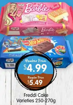 Spudshed Freddi Cake Varieties offer