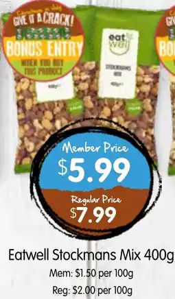 Spudshed Eatwell Stockmans Mix offer