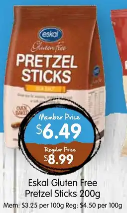 Spudshed Eskal Gluten Free Pretzel Sticks offer