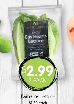 Spudshed Twin Cos Lettuce offer