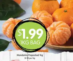 Spudshed Mandarins Prepacked offer