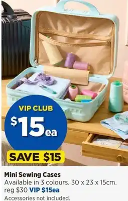 Spotlight Mini Sewing Cases offer