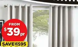 Spotlight CAINE Blockout Eyelet Curtains offer