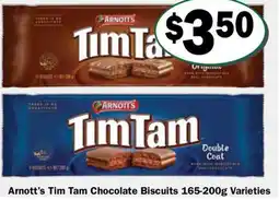 Friendly Grocer Arnott's Tim Tam Chocolate Biscuits Varieties offer