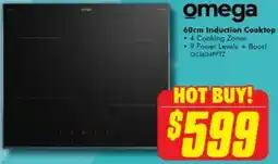 The Good Guys Omega 60cm Induction Cooktop offer