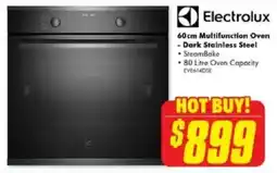 The Good Guys Electrolux 60cm Multifunction Oven - Dark Stainless Steel offer