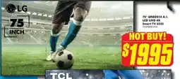 The Good Guys 75" QNED81A A.I. LED UHD 4K Smart TV 2025 75QNEDSIASA offer
